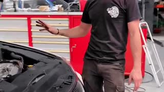 Car engine carbon cleaning repair car engine