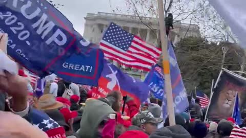 Who Brought That Gigantic Flag to DC?