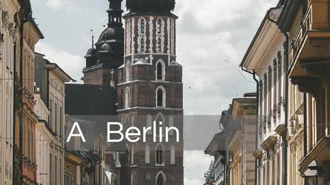 Do You Know This City? Is It Kraków, Berlin, Warsaw Or Munich? World Travel Quiz No. 0009