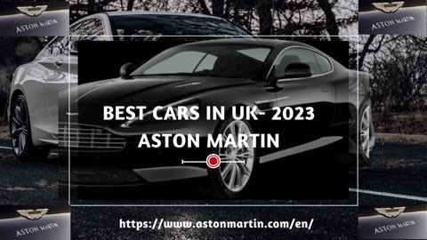 BEST CARS IN UK- 2023 ASTON MARTIN || EXOTIC AUTO PARTS