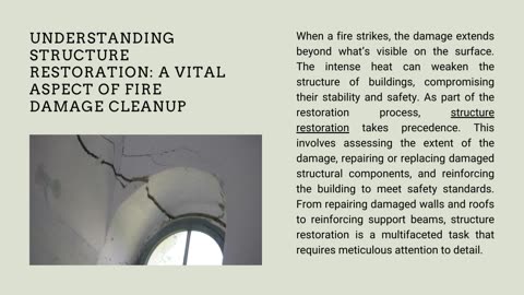 What Does Basic Fire Damage Restoration Involve And Why Do You Need An Expert?