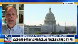 Rep. Scott Perry talks about the FBI seizing his cellphone the day after the raid on Mar-a-Lago