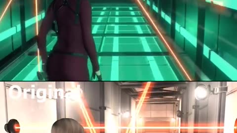 LASER ROOM - RESIDENT EVIL 4 REMAKE Vs ORIGINAL (Separate Ways DLC) Ada Vs Leon #ResidentEvil4