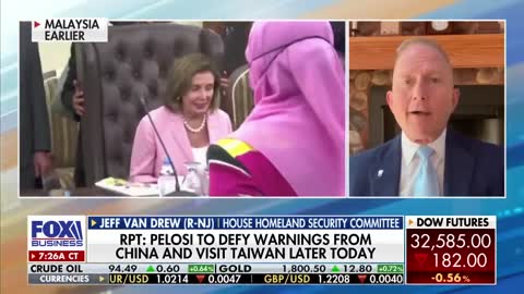 Pelosi's trip to Taiwan seems 'more personal' than governmental: Rep. Van Drew