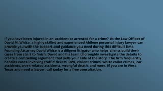 Abilene personal injury lawyer