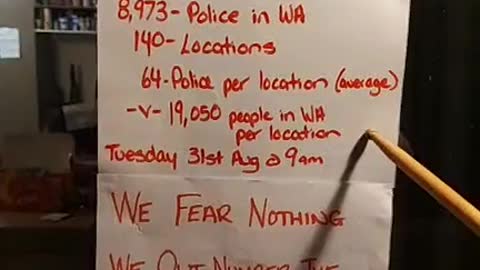 Western Australia we fear nothing these are the numbers 29052021