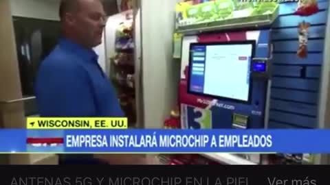 Implantan microchip a empleados en empresas. Lo harias? Yo no, preferia irme del trabajo