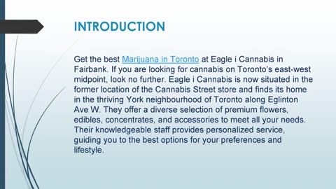 Get the best Marijuana in Toronto