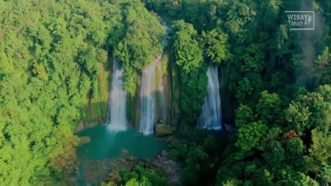 The naturally water fall