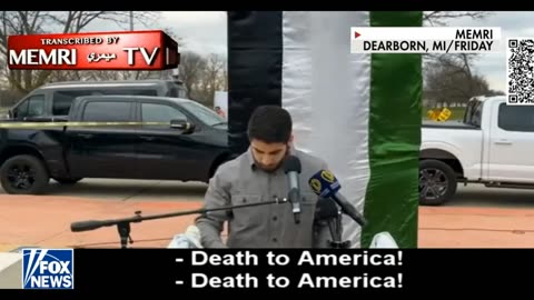 Death to America Chants in Dearborn Michigan