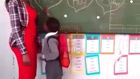Internet Mad At This Teacher Kissing Her Students Goodbye