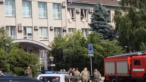 En el centro de Lugansk, hubo una explosión en la Oficina del Fiscal General de la República Popula