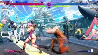 Street Fighter 6 Guile vs Cammy BO3