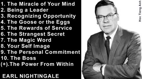 Earl Nightingale: The Dean of Personal Development