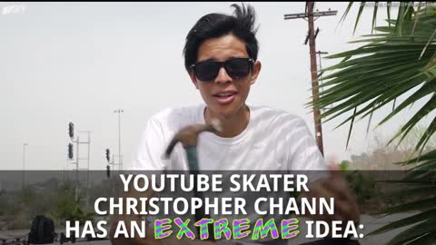 Christopher Chann Builds Most Dangerous Skateboard Ever