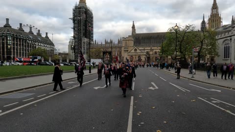 Orange Order Remembrance Parade, London 2021