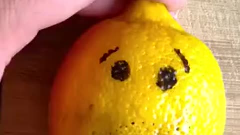 Sad story of a lemon ( learn days of the week in English)