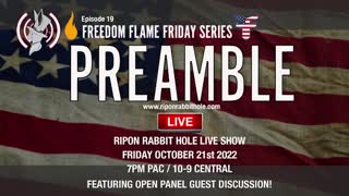 FREEDOM FLAME FRIDAY – PREAMBLE
