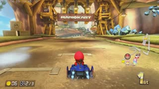 Mario Kart 8 Deluxe Switch Mario Part 8 Shy Guy Falls