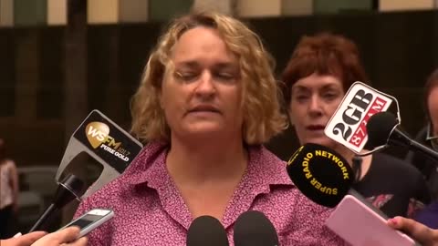Fiona Barnett Press Conference Calling Elite Pedophile Ring That Abused Her