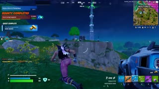 Shipbroman epic mid air snipe kill in Fortnite.