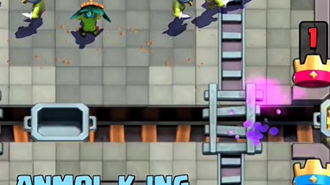 Destroy Crown Tower with Mini Pekka and Goblin Gang - INSANE Combo Shorts