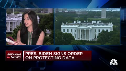 President Joe Biden revokes and replaces Donald Trump executive orders that banned TikTok