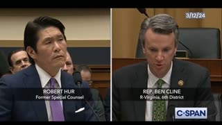 Former Special Counsel Hur Testifies on Biden Classified Documents Report Part 2