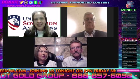 United Sovereign Americans CEO, Marly Hornik on Red Pill News 3-15-2024