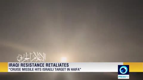 “Cruise missile hits Israeli target in Haifa”