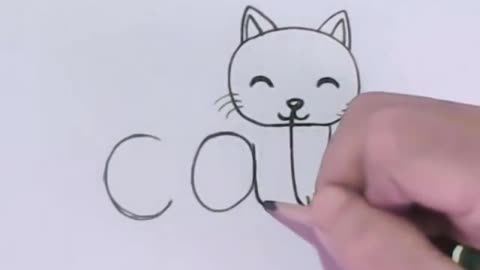 How to turn Words Cat Into a Cartoon Wordtoons