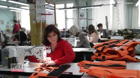 Ukraine Factory Makes Bulletproof Vests for Children