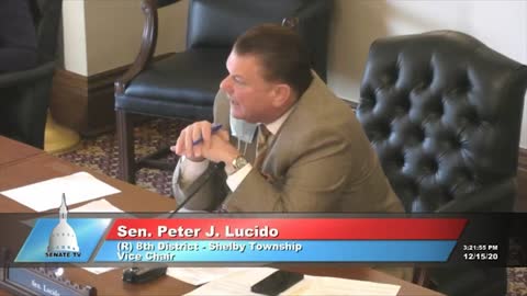 Part 7: Dominion CEO Testifies at Michigan Legislature Hearing, Dec. 15, 2020.