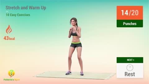 Share 10 Easy Exercises To Stretch and Warm Up