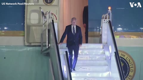 Biden Arrives in New Delhi for G20 Summit | VOA News