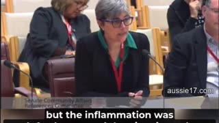 Vaccine Injured Kara Potter Testifies to Australian Senate