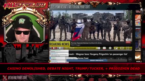 KILLSTREAM: CASINO DEMOLISHED, DEBATE NIGHT, + TRUMP on TUCKER? (RESTREAM)