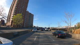 Driving Around Thru 04-20-2022 4K Front New York NYC Harlem River Drive F.D.R. (1)