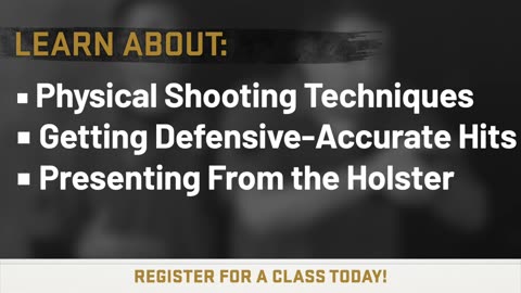 Defensive Shooting Fundamentals