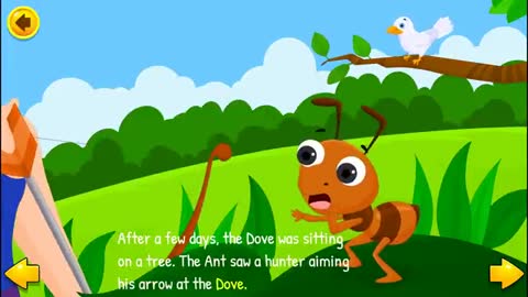 The Ant and The Dove // Best Short Stories for Kids in English