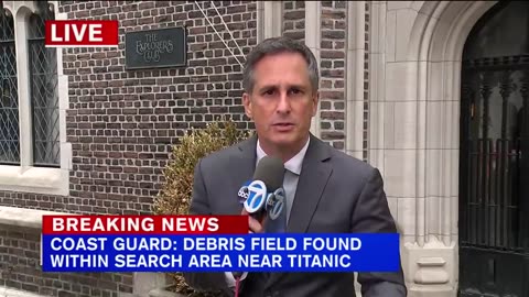 Missing Titanic sub: 'Debris field' found in search area
