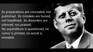 JFK - Secret Societies Speech