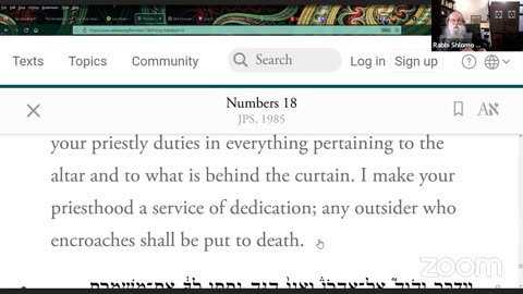 Weekly Parsha Reading and Chat with Rabbi Shlomo Nachman, BeitEmunah.org.