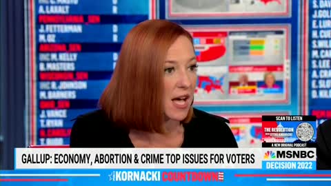 Psaki Admits Republicans Have An Advantage In The Midterm Elections