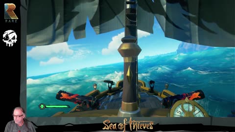 Solo Sloopin' | Sea of Thieves [Xbox Series S] | Lazy, rainy day sailing during Gold & Glory weekend