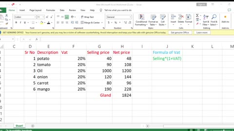 How VAT calculated