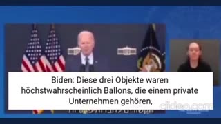 Biden und die Luftballons 😂