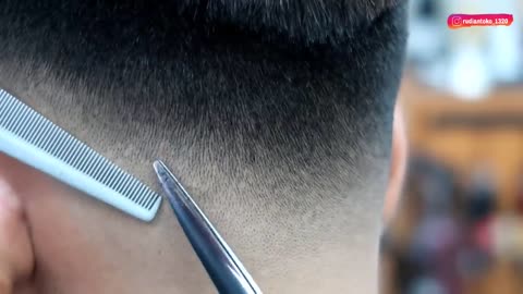 Barber Shop cut beautiful hair/hair cut/hair cutting