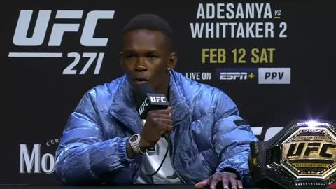 Israel Adesanya comes out swinging in Joe Rogan's defense