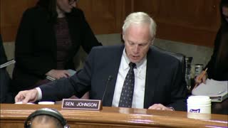 Senator Johnson at HSGAC Hearing 11.17